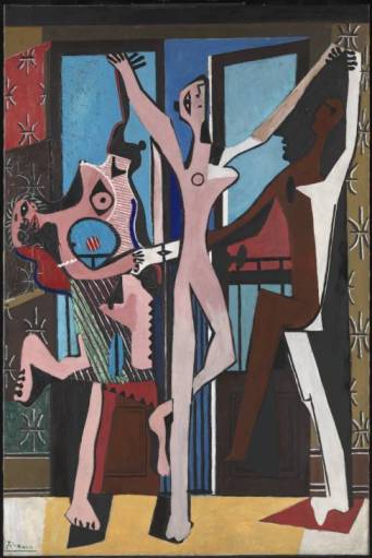 The Three Dancers 1925 by Pablo Picasso 1881-1973
