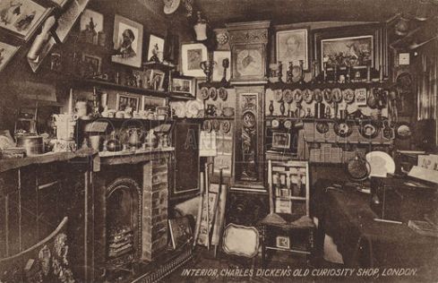 Interior, Charles Dickens' Old Curiosity Shop, London