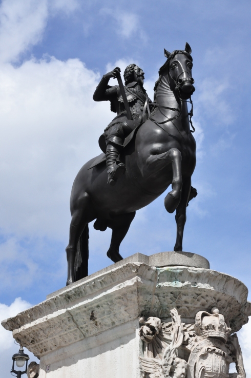 Estatua ecuestre Carlos I Inglaterra